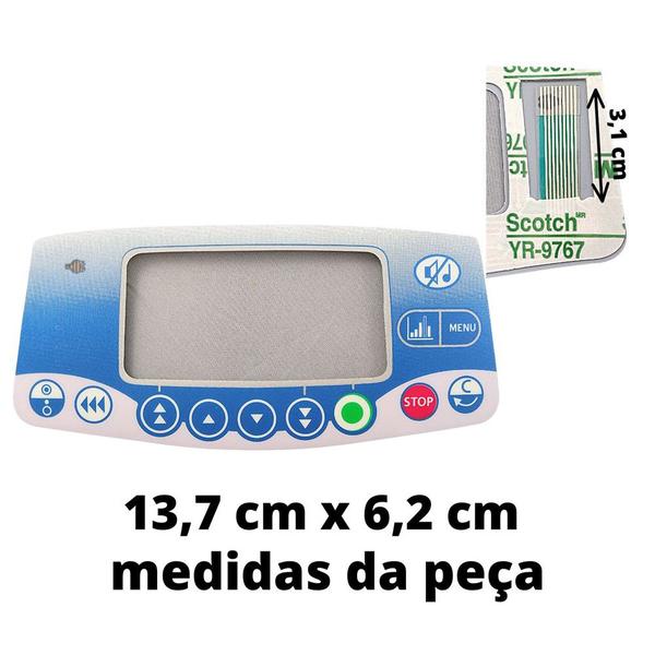 Imagem de Teclado Bomba Seringa Injectomat Mc Fresenius - Cód 2179