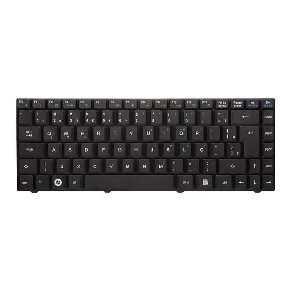 Imagem de Teclado bringIT compatível com Notebook Philco PHN14A2-P244LM  Preto ABNT2