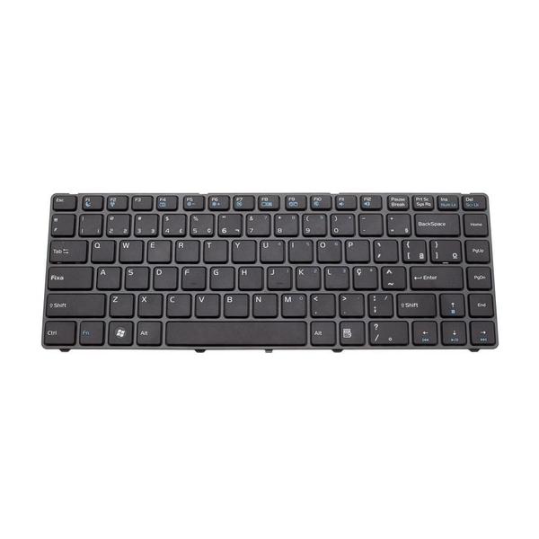 Imagem de Teclado bringIT compatível com Notebook Semp TCL Is-1442 V111330ak2br Br  Preto ABNT3