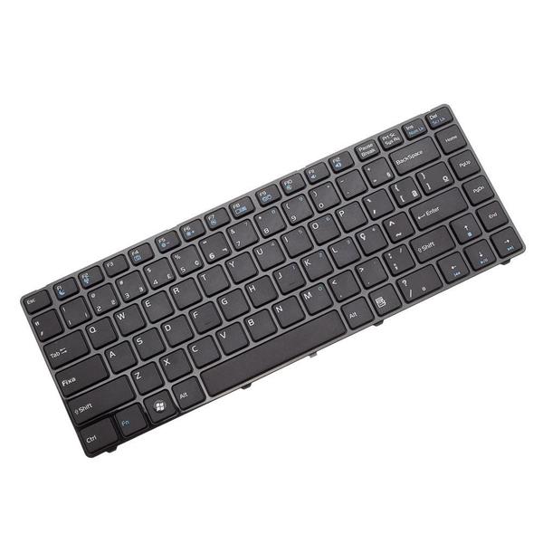 Imagem de Teclado bringIT compatível com Notebook Semp TCL Is1442 Is-1442 Is 1442  Preto ABNT3