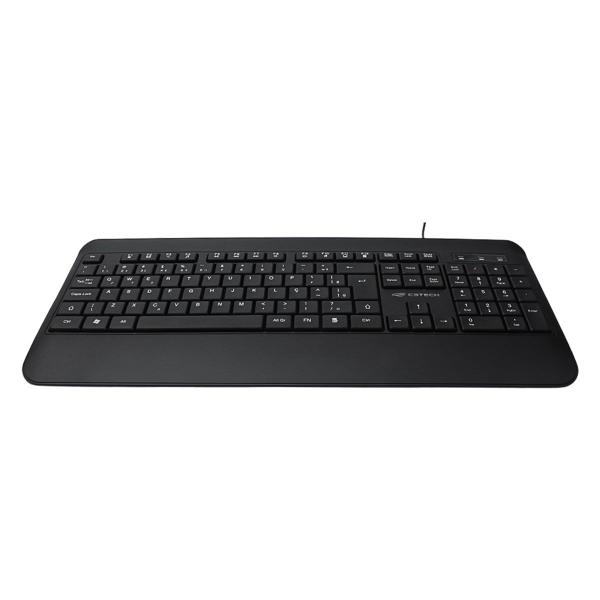 Imagem de Teclado C3Tech KB-M100BK, Multimídia, USB, ABNT2, Preto