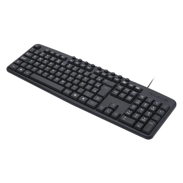 Imagem de Teclado C3Tech KB-M40BK, Multimidia, USB, Preto