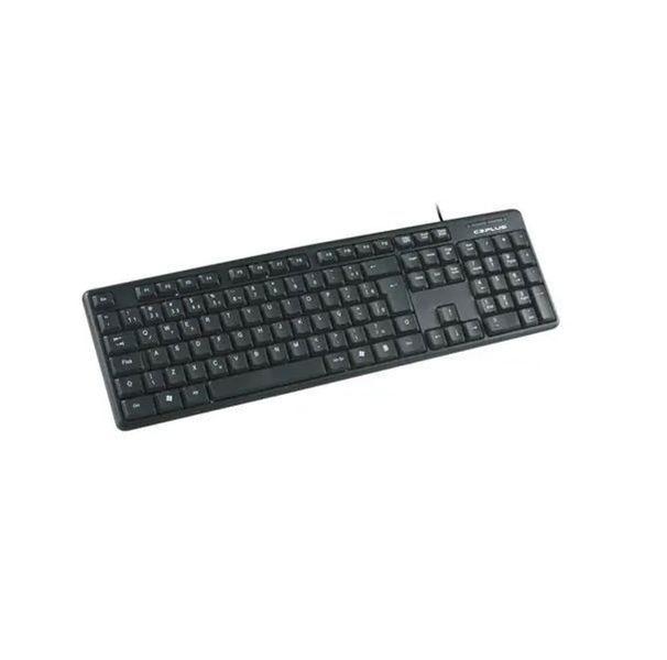 Imagem de Teclado c3tech kb15bk usb com fio pto