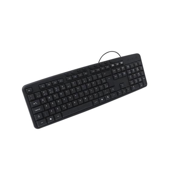 Imagem de Teclado C3Tech Multimídia com Fio Preto