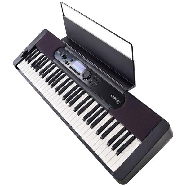 Imagem de Teclado Casio CTS400 Casiotone Preto 61 Teclas