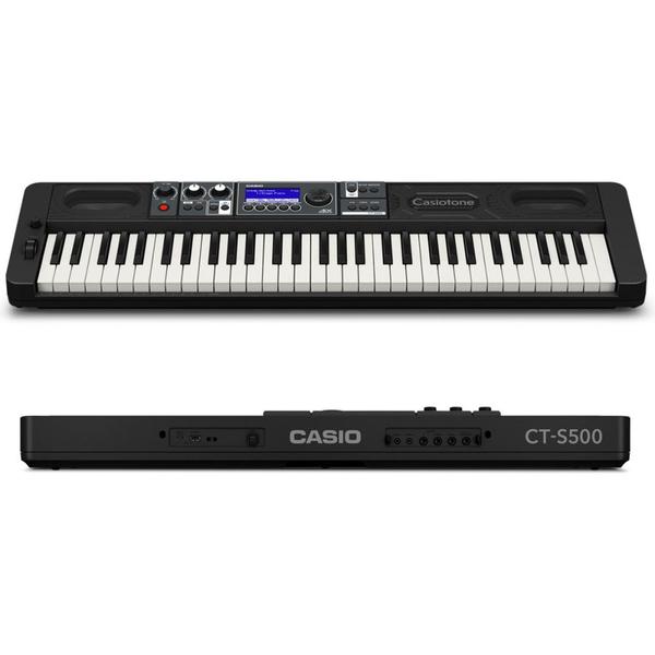 Imagem de Teclado Casio CTS500 BK Linha Casiotone de 61 Teclas Preto