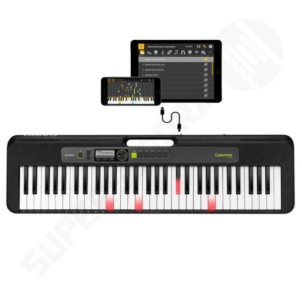 Imagem de Teclado Casiotone LK-S250 Casio Preto 61 Teclas Iluminadas