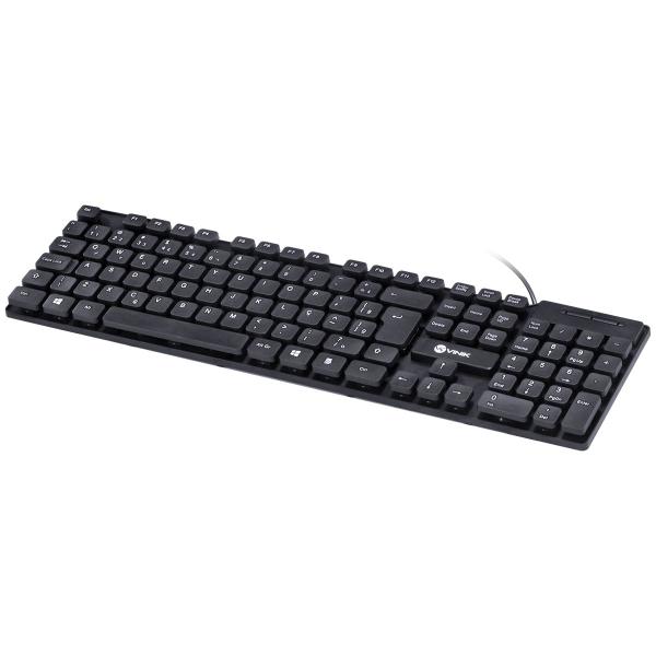 Imagem de Teclado Chocolate USB Dynamic ABNT2 1.8M Preto - DT160