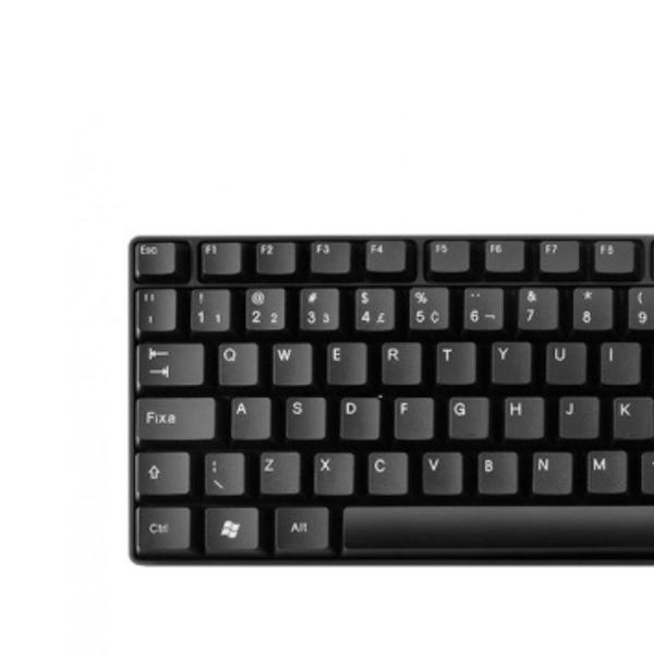 Imagem de Teclado Com Fio Basic Usb 2.0 Abnt2 Slim Cabo De 120cm Preto Tc193bu - Multilaser