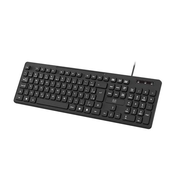 Imagem de Teclado Com Fio C/ Cabo De 150Cm Preto Tc144