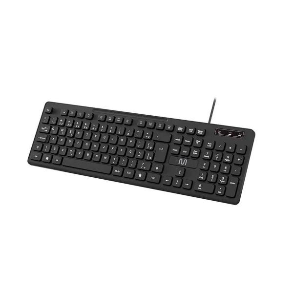 Imagem de Teclado Com Fio Conexao Usb Design Chocolate Cabo De 180Cm