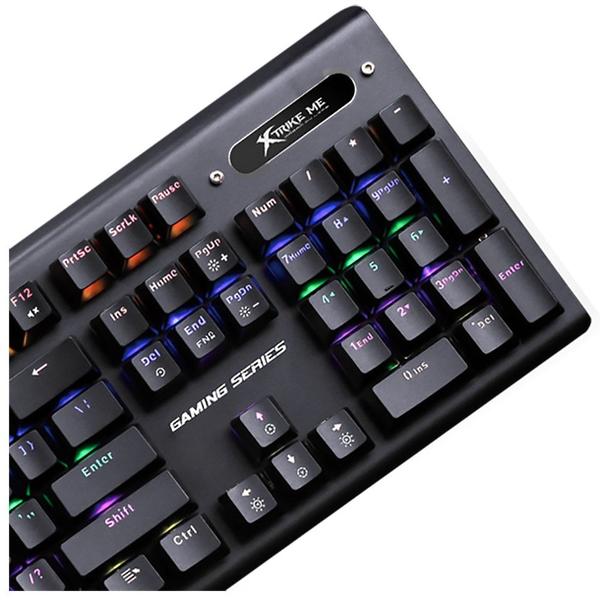 Imagem de Teclado com Fio Gaming Xtrike Me GK-905 USB 2.0 Preto (Ingles)