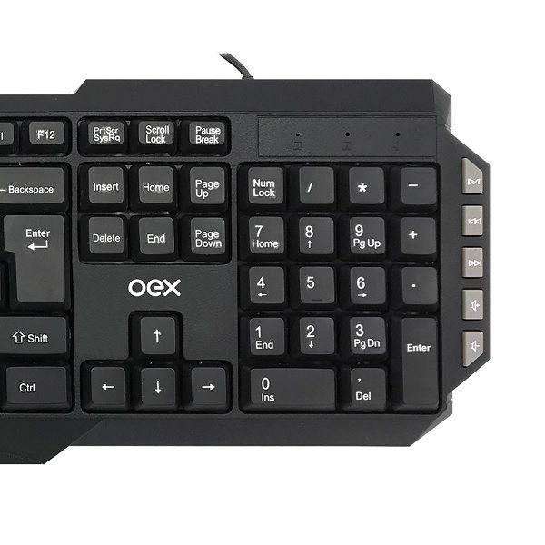 Imagem de Teclado com Fio OEX Multiwork TC103