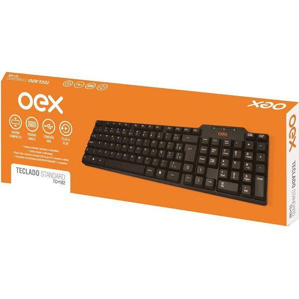 Imagem de Teclado com Fio OEX Standard TC102