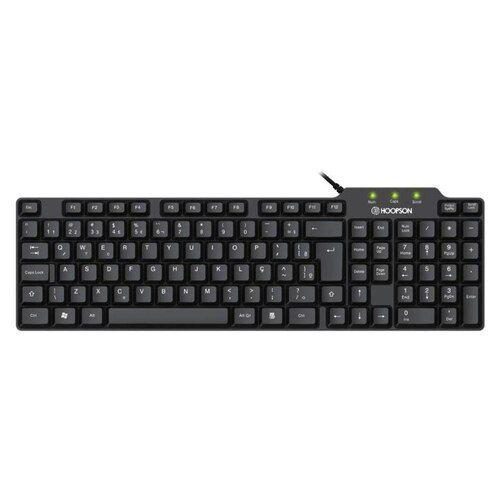 Imagem de Teclado Com Fio Office Abnt Hoopson - Tpc-069