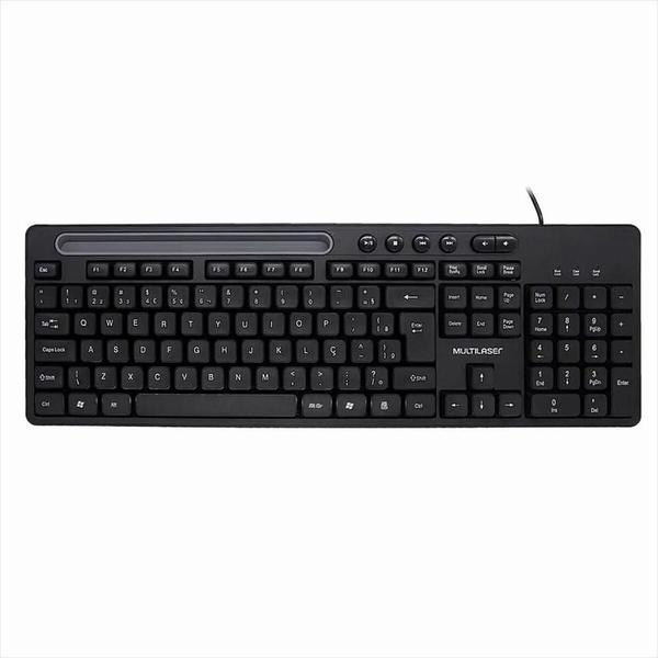 Imagem de Teclado Com Fio TM200 Preto TC262 Multilaser