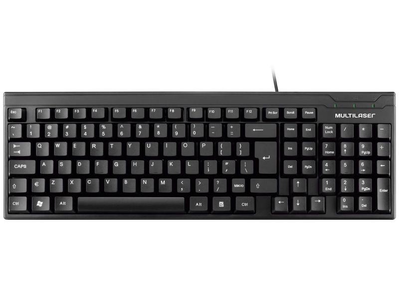 Imagem de Teclado com Fio USB - Multilaser TC193