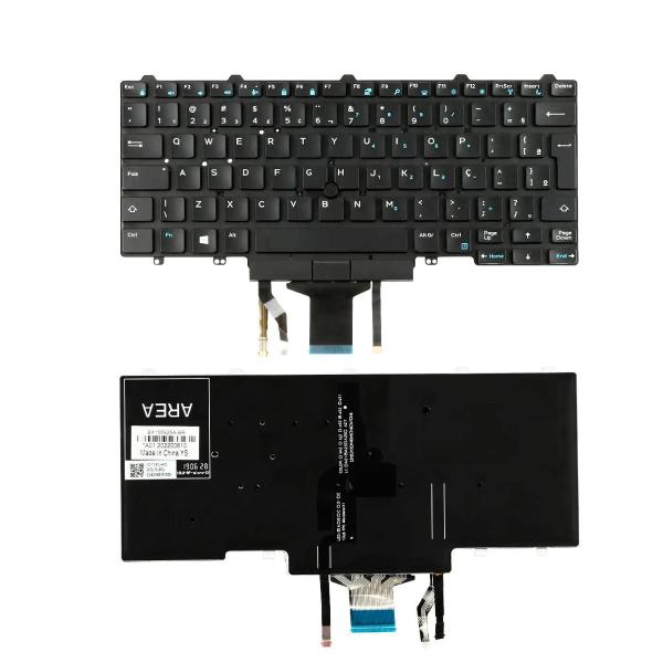 Imagem de Teclado Compativel Dell Latitude E5450 P48g Backlight