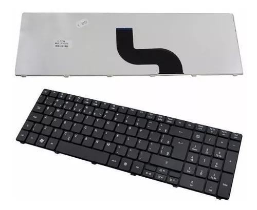 Imagem de Teclado Compatível Notebook Acer Aspire 5733, PK130PI1A00, MP-09B26PA-442, NSK-AUD1B, PK130C93A17