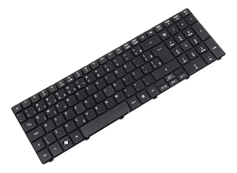 Imagem de Teclado Compatível Notebook Acer Aspire 5733, PK130PI1A00, MP-09B26PA-442, NSK-AUD1B, PK130C93A17