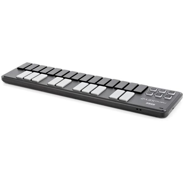 Imagem de Teclado Controlador Korg Nanokey2 USB Midi Preto