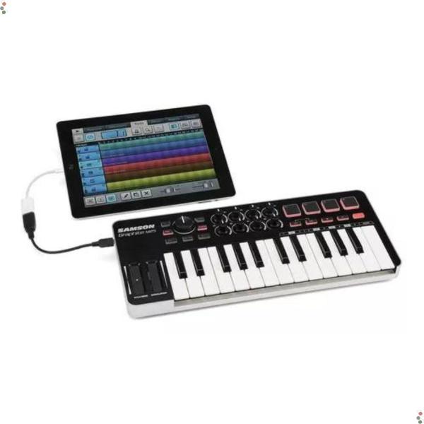 Imagem de Teclado Controlador Midi Usb Samson Graphite M25