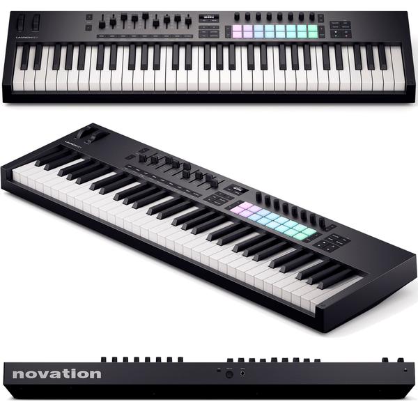 Imagem de Teclado Controlador Novation Launchkey 61 MK4 61 teclas MIDI 8 knobs