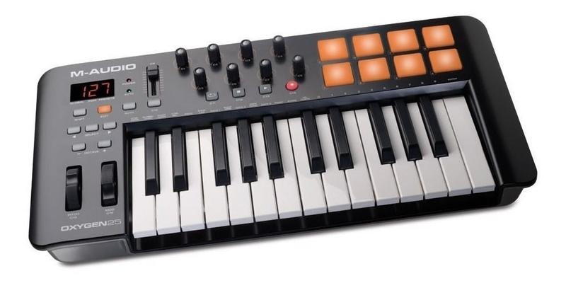 Imagem de Teclado Controlador Oxygen 25 V4 Midi M-audio