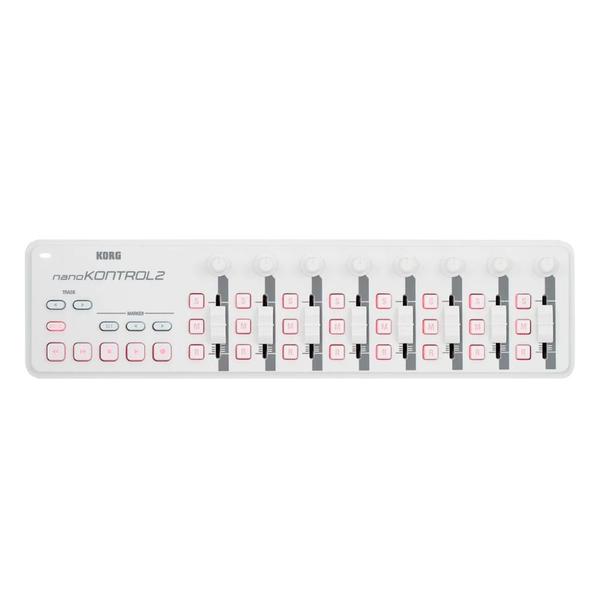 Imagem de Teclado Controlador USB MIDI Korg nanoKONTROL 2 Branco