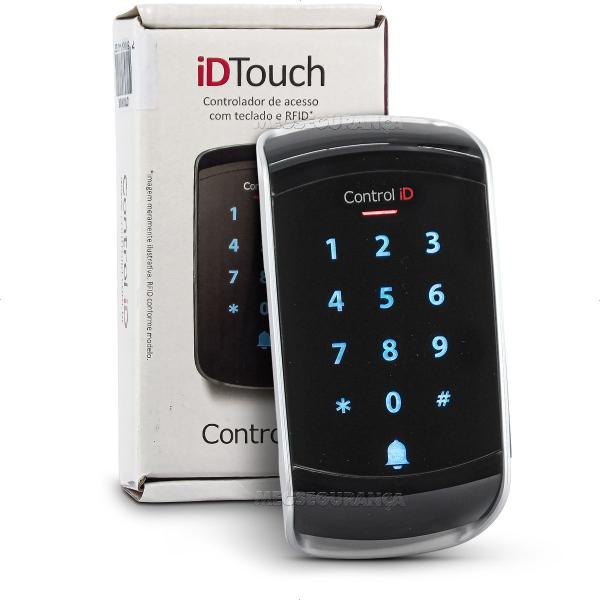 Imagem de Teclado Controle Acesso Leitor Rfid Idtouch Prox Control Id