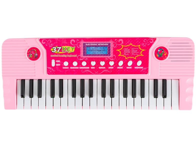 Teclado de Brinquedo Mini Piano com Microfone - Piano / Teclado de