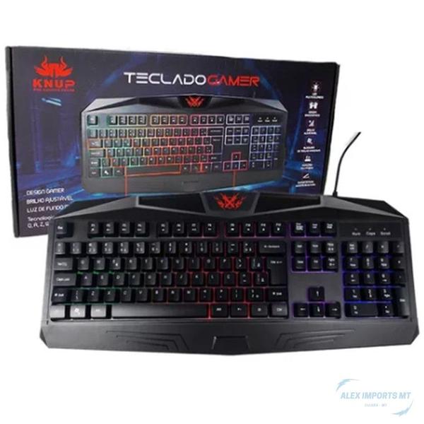 Imagem de Teclado de Computador com 19 teclas de função simultânea