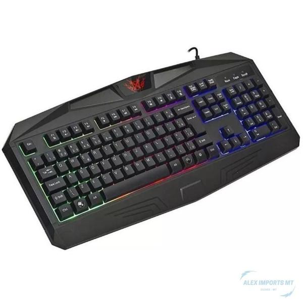 Imagem de Teclado De Computador Gamer Ideal Para Jogos