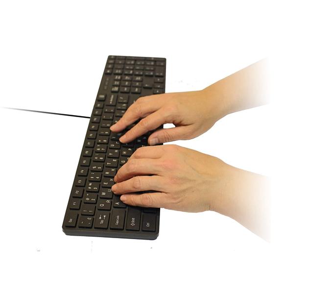 Imagem de Teclado Dianma USB Russo Inglês (Cirílico) Tamanho Grande