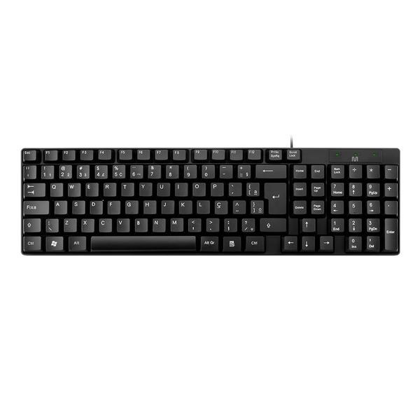 Imagem de Teclado Do Pc Qwerty Multilaser Tc193 Preto