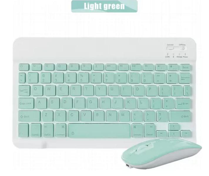 Imagem de Teclado E Mouse Bluetooth Para Tablet Galaxy S6 Lite