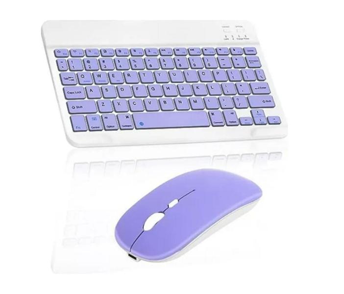 Teclado E Mouse Bluetooth Para Tablet Nokia T20 10,36 - Fam Imagem de Teclado E Mouse Bluetooth Para Tablet Nokia T20 10,36
