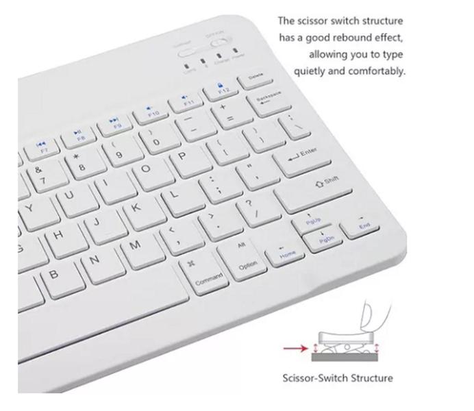 Imagem de Teclado E Mouse Bluetooth Para Tablet Tectoy Pense Bem 10.1 Polegadas