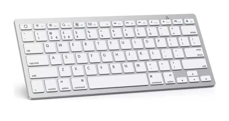 Imagem de Teclado e Mouse Bluetooth Sem Fio Para Tablet Positivo T2040