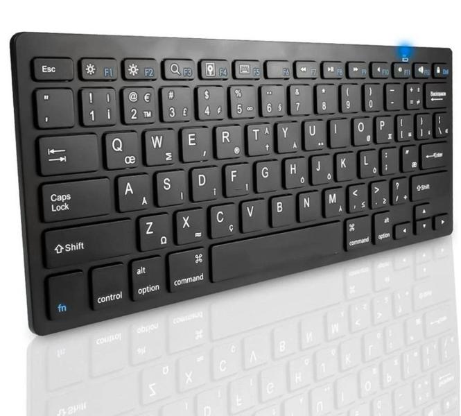 Imagem de Teclado E Mouse Bluetooth + Suporte P/ Tablet Positivo Q10