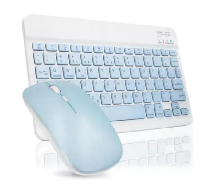 Imagem de Teclado E Mouse Bluetooth + Suporte Para Tablet P615 Galaxy Tab S6 Lite