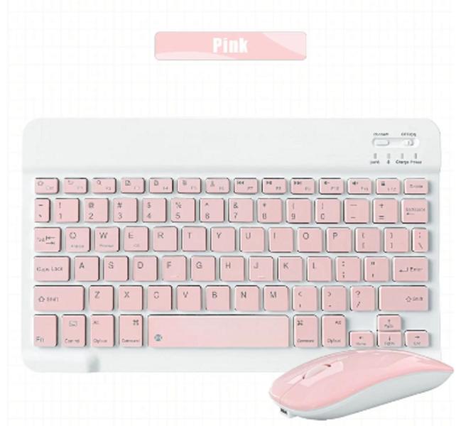 Teclado E Mouse Bluetooth + Suporte Para Tablet Samsung Galaxy Tab A8 X200 10,5 - FAM Imagem de Teclado E Mouse Bluetooth + Suporte Para Tablet Samsung Galaxy Tab A8 X200 10,5