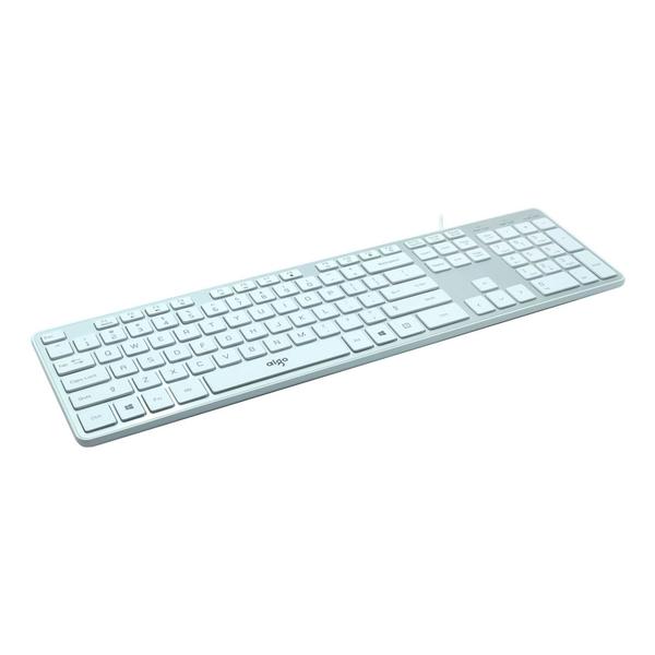 Imagem de Teclado e Mouse c/Fio Aigo V500 Silver