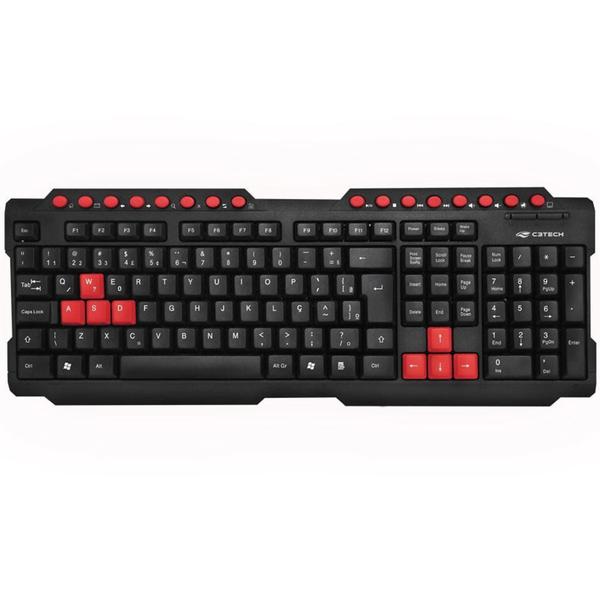 Imagem de Teclado e Mouse C3Tech GK-20BK, ABNT2, 1200DPI - C3 tech