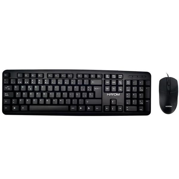 Imagem de Teclado E Mouse Com Fio Desktop Hayom Tc3215 Abnt2