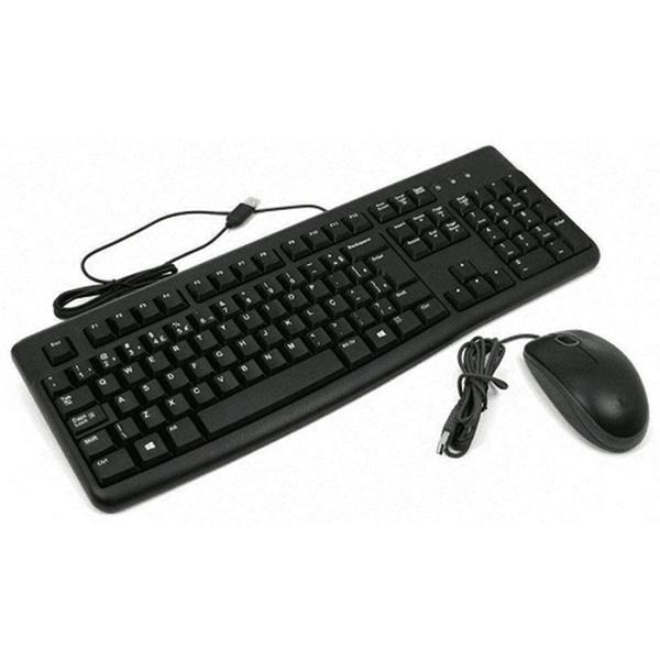 Imagem de Teclado e Mouse com fio USB Maxprint Essential Preto 6013136