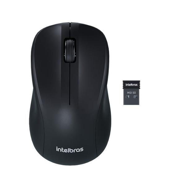Teclado e Mouse Intelbras CSI50 - sem Fio Preto Imagem de Teclado e Mouse Intelbras CSI50 - sem Fio Preto