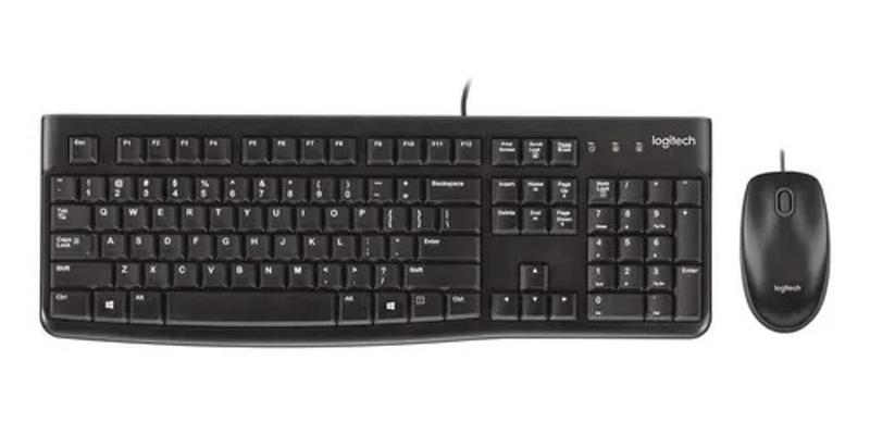 Imagem de Teclado E Mouse Logitech Mk120 C/Fio