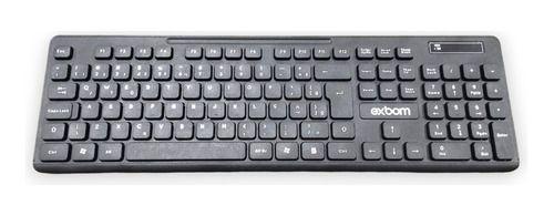 Imagem de Teclado E Mouse Óptico Sem Fio 2.4ghz Combo Abnt2 Usb 