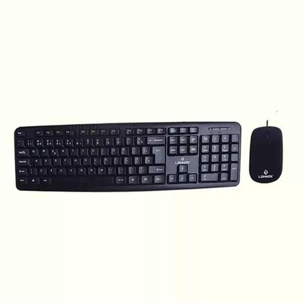 Imagem de Teclado E Mouse Óptico Usb Com Fio Escritório Pc LEY-214